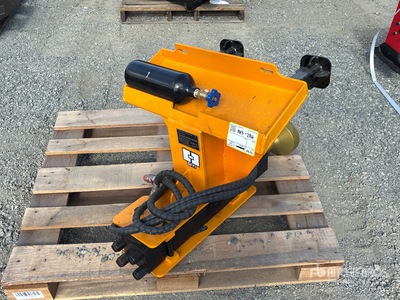 2026 GIYI GY-PH198 Mini Skid Steer Post Driver (Unused)