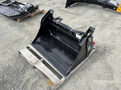 2026 GIYI GY-XKH39 39 in Multi-Purpose Mini Skid Steer Bucket (Unused)
