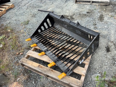 2026 GIYI GY-RB44 44 in Rock Mini Skid Steer Bucket (Unused)
