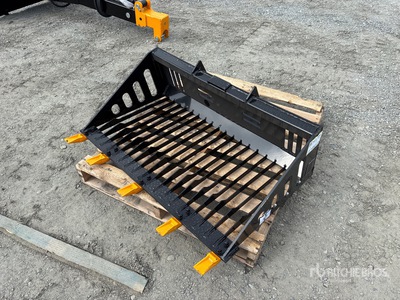 2026 GIYI GY-RB44 44 in Rock Mini Skid Steer Bucket (Unused)