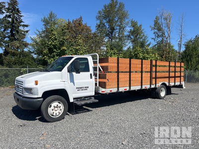 2008 GMC C5500 4x2 شاحنة مسطحة