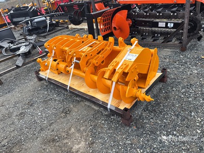Quantity of (8) 2026 GIYI Cat 301 GYA-8 Mini Excavator Attachments (Unused)