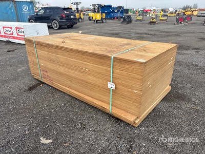 Quantity of (40) 3/4" 4x8 G1S Sanded 7 Ply Douglas Fir No Stamp Multiplex (Unused)