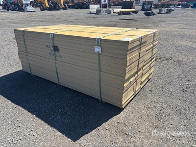 Quantity of (60) 1 1/8" 2x8 HDO G2S with Smooth Overlay 2 Sides Douglas Fir 11 Ply No Stamp Formply Multiplex (Unused)