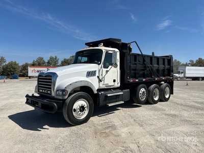 2014 Mack GU713 8x4 Tri/A Dump Truck