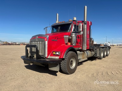 2014 Kenworth T800 8x6 Sleeper ウィンチトレーラー