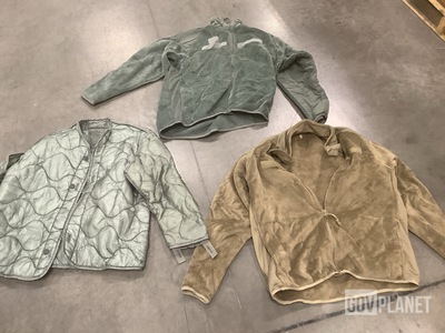 (84) Cold Weather Jackets & (1) Cold Weather Coat Liner