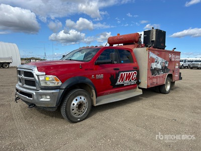 2013 Ram 5500 4x4 Crew Cab Service Truck