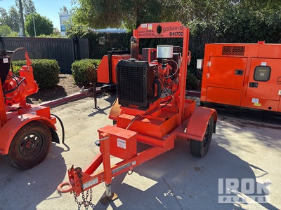 2010 Godwin CD103M Trailer-Mounted Water Pump