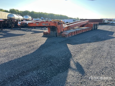 1992 Trail King TK100HDG Tri/A Lowboy Trailer