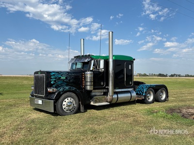 2002 Peterbilt 379 6x4 T/A Slaapcabine Trekker