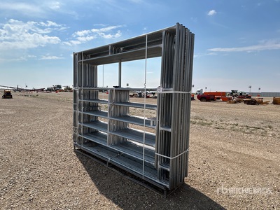 Quantity of (14) 9 ft 8 in x 7 ft 8 in Livestock Gate