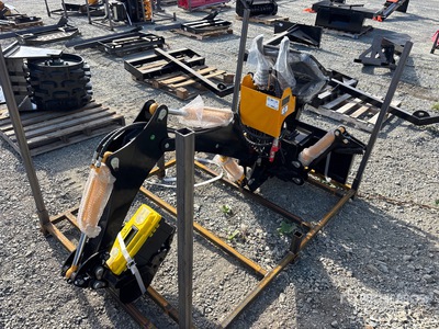 2026 GIYI GY-BD98 12 in Skid Steer Backhoe (Unused)