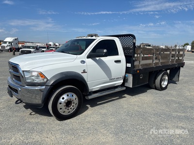 2018 Ram 5500 4x2 Flatbed Truck