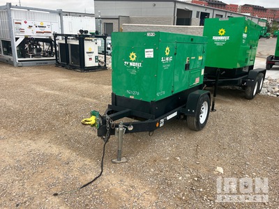 2016 Multiquip DCA-25SSIU4F 20 kW Mobile Generador
