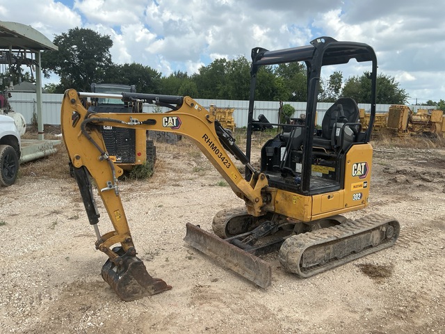 2022 Cat 302 CR Mini Excavator