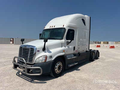 2017 Freightliner Cascadia 125 6x4 T/A Sleeper Truck Tractor