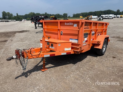 2018 Snake River DMP58-5KHD 8 ft Przyczepa Lekka Wywrotka