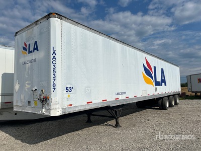 2000 Stoughton 53 ft x 102 in Tri/A Van Trailer
