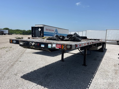 2018 Fontaine HAICF12WSA 80000 lb 48 ft T/A Spread Axle Flatbed Trailer