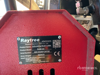 2026 Raytree RABC44 44 in Articulating Débroussailleuse pour chargeuse à différentiel (Unused)