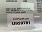 Frame Stamp Serial Number/VIN Photo