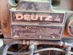 Engine with Emission Label