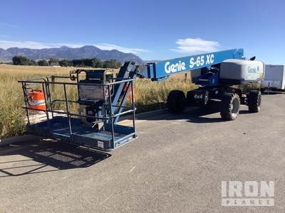 2021 Genie S-65XC 4WD Diesel Telescopic Boom Lift