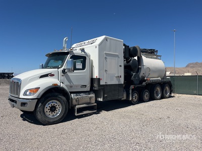 2024 Tornado F3 Eco-Lite on 2025 Peterbilt 548 10x4 Vacuum Excavator Truck (Inoperable)