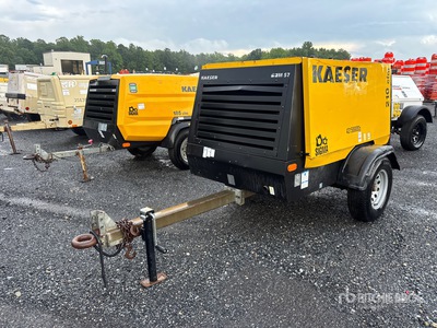 2009 Kaeser M57 210 cfm Mobile Luchtcompressor