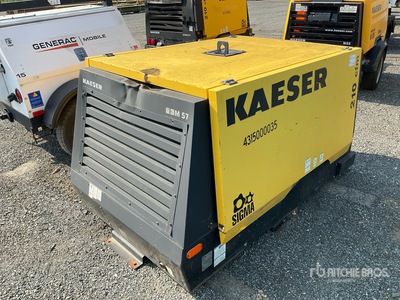 2009 Kaeser M57 210 cfm Luchtcompressor