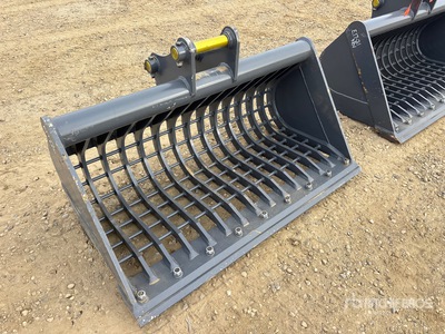 2026 Warrior WBMCS5-1320 52 in Skeleton Cleanup Excavator Bucket - Fits Cat 305 / 5 - 6 ton (Unused)