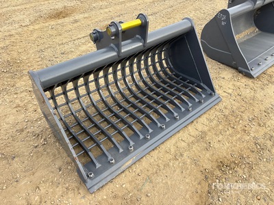 2026 Warrior WBMCS5-1320 52 in Skeleton Cleanup Excavator Bucket - Fits Cat 305 / 5 - 6 ton (Unused)