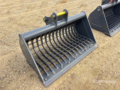 2026 Warrior WBMCS5-1320 52 in Skeleton Cleanup Excavator Bucket - Fits Cat 305 / 5 - 6 ton (Unused)