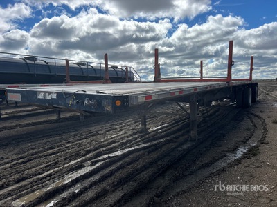 2015 Great Dane Flatbed Spread Axle 48 ft T/A Spread Axle Flatbed Trailer