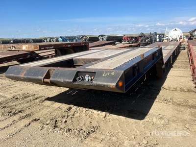 2012 Nuttal 58 ft Quad/A Step Deck Trailer