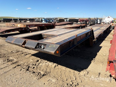 2012 Nuttal 58 ft Quad/A Step Deck Trailer