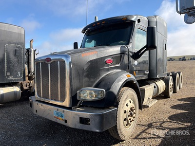 2015 Peterbilt 567 8x4 Tri/A Sleeper Truck Tractor (Inoperable)