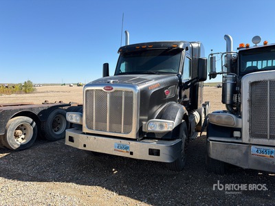 2015 Peterbilt 567 8x4 Tri/A Sleeper Truck Tractor (Inoperable)