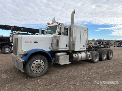 2015 Peterbilt 388 8x4 Tri/A Sleeper Truck Tractor