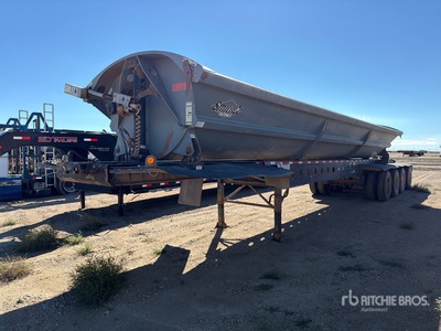 2018 Smithco SX4-4636 36 ft Quad/A Side Dump Trailer