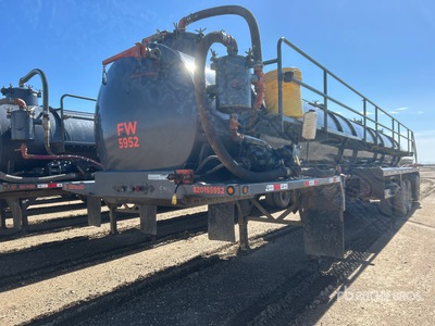 2019 Tricore 165 bbl Tri/A Remolque cisterna de vacio