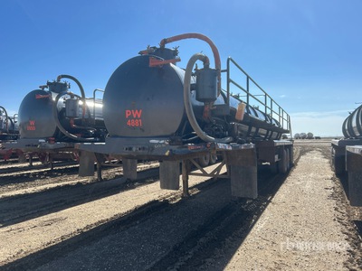 2019 Tricore 165 bbl Tri/A Remolque cisterna de vacio