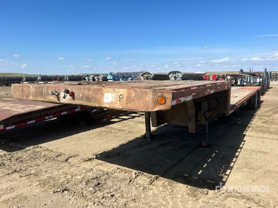 1996 Wilson 48 ft T/A Spread Axle Remorque à plateau