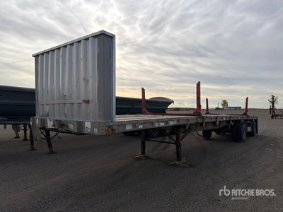 1996 Wilson CF-900 48 ft T/A Spread Axle Przyczepa płaska