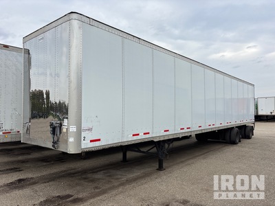 2016 Wabash DVCVHPC 53 ft x 102 in T/A Van Trailer