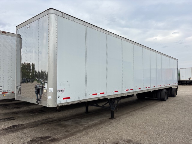 2016 Wabash DVCVHPC 53 ft x 102 in T/A Van Trailer