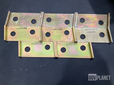 (8) Assorted Main Serrated Plates
