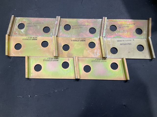 (8) Assorted Main Serrated Plates