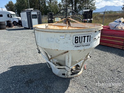 2021 Butti EA BU219X20US Concrete Bucket